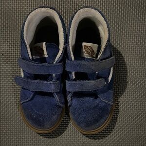 Kids Blue Vans Shoes